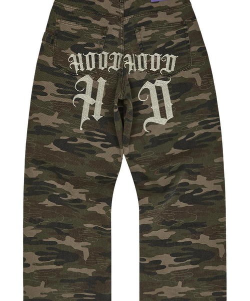 HOODHOOD(フッドフッド)の「【UNISEX】HOODHOOD/Chain 刺繍パンツ(デニムパンツ・レディース・その他1/ブラック・MEDIUM/LARGE)」の20枚目の写真
