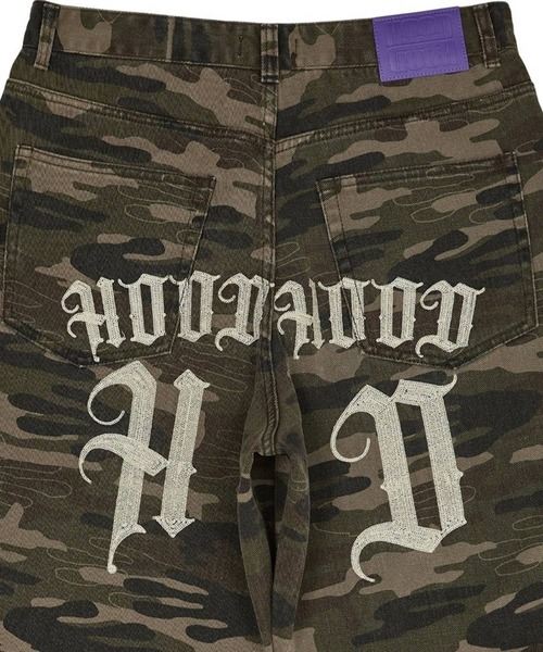 HOODHOOD(フッドフッド)の「【UNISEX】HOODHOOD/Chain 刺繍パンツ(デニムパンツ・レディース・その他1/ブラック・MEDIUM/LARGE)」の22枚目の写真