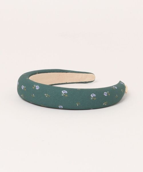 Cath Kidston(キャスキッドソン)の「プランプカチューシャ Lace Sprigs(カチューシャ・レディース・ダークグリーン/アイボリー・FREE)」の11枚目の写真