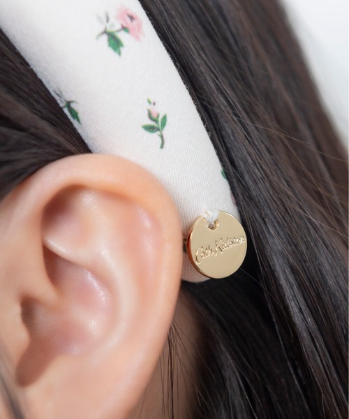 Cath Kidston(キャスキッドソン)の「プランプカチューシャ Lace Sprigs(カチューシャ・レディース・ダークグリーン/アイボリー・FREE)」の4枚目の写真