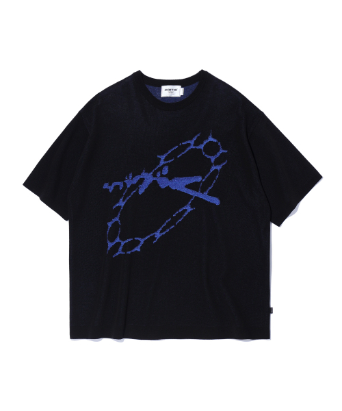 MYSTERY WORMHOLE KNIT чёрный