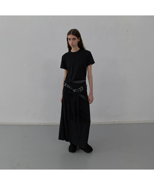 LCDC TM(エルシーディーシーティーエム)の「TIED WAIST DRESS (BLACK)(ワンピース・レディース・その他・SMALL/MEDIUM)」の4枚目の写真