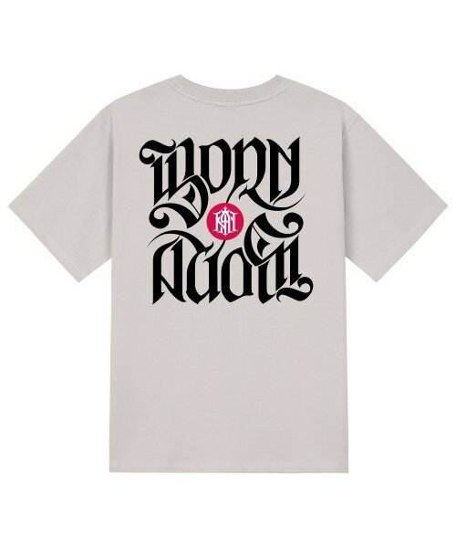 KAN6312(カン6312)の「KTC0073 ビボンアゲイン 半袖Tシャツ - ベージュ(Tシャツ/カットソー・メンズ・その他・LARGE/MEDIUM/SMALL/X-LARGE)」の1枚目の写真