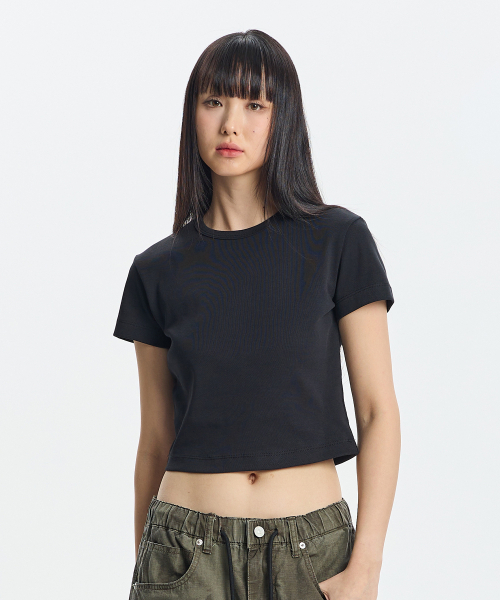 KICHUL(キチョル)の「(W)Side tatoo logo crop t-shirt (3pack set)(Tシャツ/カットソー・レディース・その他・MEDIUM/LARGE/SMALL)」の5枚目の写真