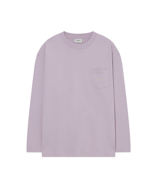 COVERNAT(カバーナット)の「ベーシックポケットロングスリーブライトパープル(Tシャツ/カットソー・メンズ・その他・SMALL/MEDIUM/LARGE/X-LARGE)」の2枚目の写真