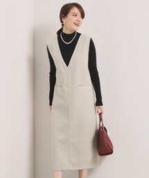 ITS'DEMO | 【洗濯機OK】カットメルトンジャンスカ(ワンピース)