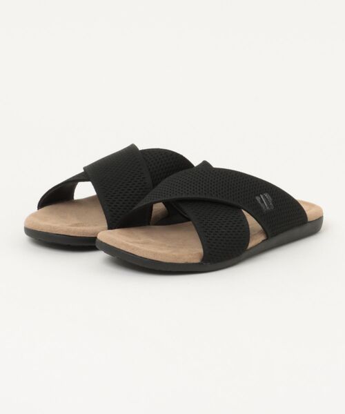 GAP(ギャップ)の「【GAP】スライドサンダル(サンダル・メンズ・ブラック/グレー・25.0cm/26.0cm/27.0cm/28.0cm)」の1枚目の写真