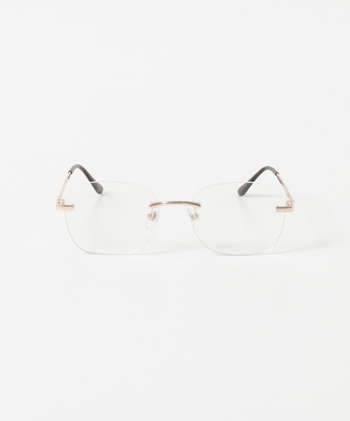 URBAN RESEARCH(アーバンリサーチ)の「decor『デコール』 Eyewear WideRimless(メガネ・レディース・ブラウン・-)」の4枚目の写真