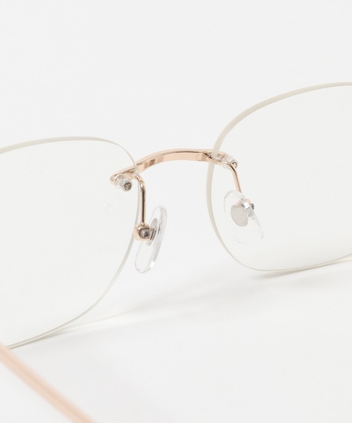 URBAN RESEARCH(アーバンリサーチ)の「decor『デコール』 Eyewear WideRimless(メガネ・レディース・ブラウン・-)」の7枚目の写真