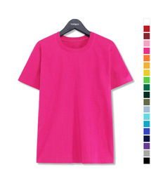 TOPBOY（トップボーイ）の「Basic Standard Fit Komasa 30 steps Short-sleeved T-shirt Hot Pink（Tシャツ/カットソー・メンズ）」