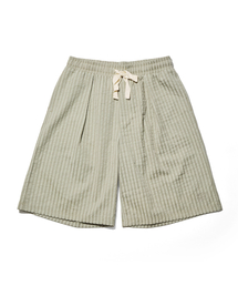 OGARP（オガープ）の「Stripe Bermuda Half pants Khaki（その他パンツ）」