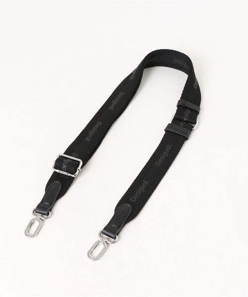 Desigual（デシグアル）の「ミディアム ロゴチャーム フラップ ショルダーバッグ（ショルダーバッグ・レディース・ブラック・FREE）」の10枚目の写真