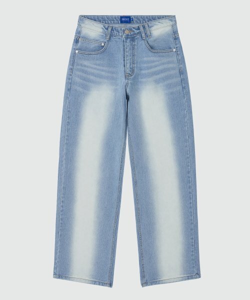 DECET(デケト)の「Mid Rise Wide Jeans DCPT027LightBlueCenter(デニムパンツ・レディース・その他・34/32/30/26/28)」の12枚目の写真