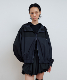 Majournee（マジョネ）の「COLOR BLOCK WIND BREAKER_NAVY（ナイロンジャケット）」