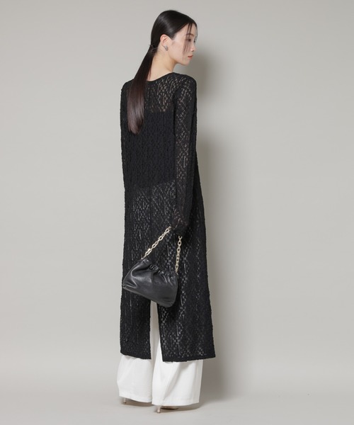 セール】カットレースマキシワンピース（ワンピース）｜NANO universe