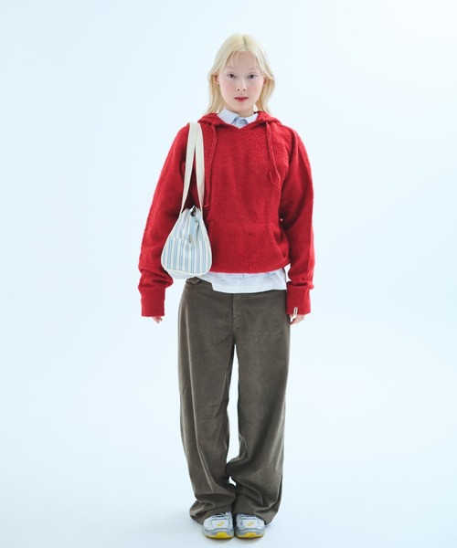 common gull products.（コモンガルプロダクツ）の「ちょっとあそこまでのボストンバッグ（ボストンバッグ・レディース・アイボリー/ホワイト系・フリー）」の16枚目の写真