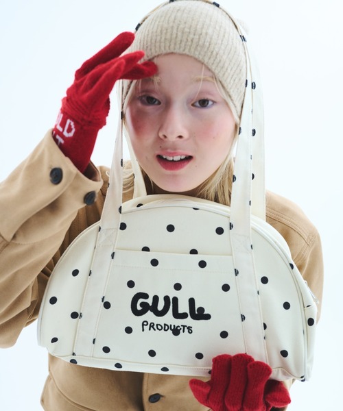common gull products.（コモンガルプロダクツ）の「ちょっとあそこまでのボストンバッグ（ボストンバッグ・レディース・アイボリー/ホワイト系・フリー）」の3枚目の写真