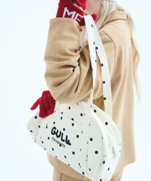 common gull products.（コモンガルプロダクツ）の「ちょっとあそこまでのボストンバッグ（ボストンバッグ・レディース・アイボリー/ホワイト系・フリー）」の11枚目の写真