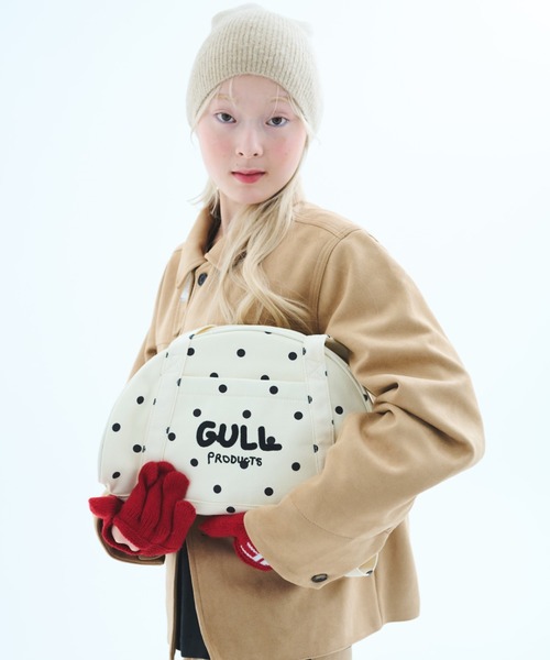 common gull products.（コモンガルプロダクツ）の「ちょっとあそこまでのボストンバッグ（ボストンバッグ・レディース・アイボリー/ホワイト系・フリー）」の12枚目の写真