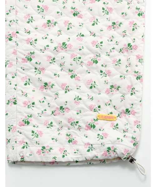 Little sunny bite（リトルサニーバイト）の「【Little Sunny Bite】floral quilting pants（その他パンツ・レディース・ブラック/ピンク/ホワイト・MEDIUM/SMALL）」の7枚目の写真
