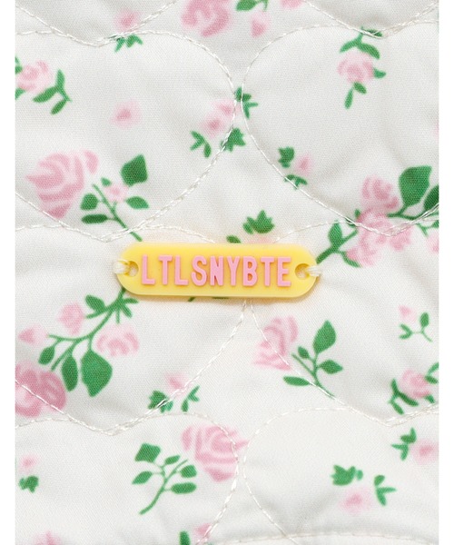 Little sunny bite（リトルサニーバイト）の「【Little Sunny Bite】floral quilting pants（その他パンツ・レディース・ブラック/ピンク/ホワイト・MEDIUM/SMALL）」の8枚目の写真