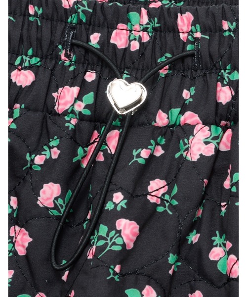 Little sunny bite（リトルサニーバイト）の「【Little Sunny Bite】floral quilting pants（その他パンツ・レディース・ブラック/ピンク/ホワイト・MEDIUM/SMALL）」の14枚目の写真