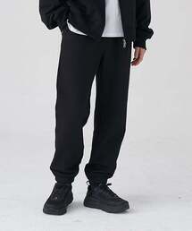 TOFFEE（トフィー）の「WIDE JOGGER SWEATPANTS (BLACK)（スウェットパンツ・メンズ）」