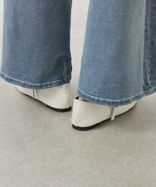 COLLAGE GALLARDAGALANTE（コラージュガリャルダガランテ）の「PAPILLONNER/メリージェーン（パンプス・レディース・ブラック/ホワイト・M/L/S）」の6枚目の写真