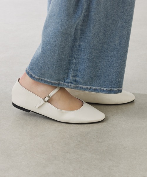 COLLAGE GALLARDAGALANTE（コラージュガリャルダガランテ）の「PAPILLONNER/メリージェーン（パンプス・レディース・ブラック/ホワイト・M/L/S）」の7枚目の写真