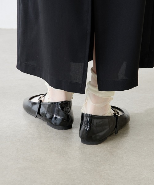 COLLAGE GALLARDAGALANTE（コラージュガリャルダガランテ）の「PAPILLONNER/メリージェーン（パンプス・レディース・ブラック/ホワイト・M/L/S）」の10枚目の写真