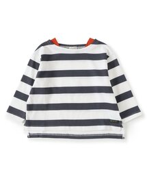 F.O.KIDS | BRUH ボーダーバスクシャツ_ジュニア対応(Tシャツ/カットソー)