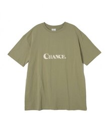 chancechance（チャンスチャンス）の「CHANCE T-SHIRT(OLIVE)（Tシャツ/カットソー）」