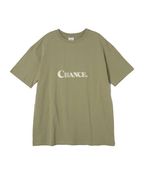 chancechance(チャンスチャンス)の「CHANCE T-SHIRT(OLIVE)(Tシャツ/カットソー・メンズ・その他・SMALL/MEDIUM)」の1枚目の写真