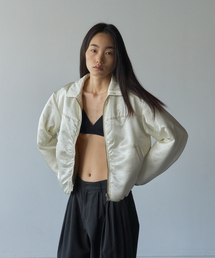 LETOILE（レトワール）の「REVERSIBLE BLOUSON_IVORY（MA-1）」