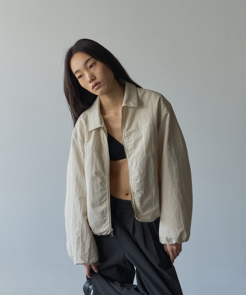LETOILE(レトワール)の「REVERSIBLE BLOUSON_IVORY(ブルゾン・レディース・アイボリー・FREE)」の5枚目の写真