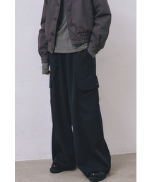 Big Pocket Wide Pants (Black)