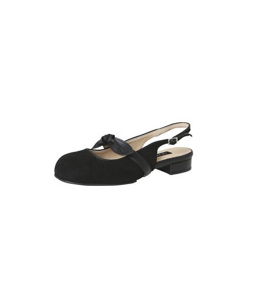 LEVASE(ルバズ)の「e.g) new emma sling back-black 2cm(サンダル・レディース・その他・38/39/35/36/37/36.5/37.5/35.5/38.5)」の2枚目の写真