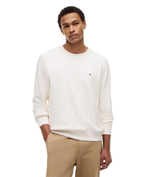 TOMMY HILFIGER(トミーヒルフィガー)の「クルーネックスウェットシャツ(スウェット・メンズ・マルチ/ホワイト・LARGE/MEDIUM/SMALL/X-LARGE)」の2枚目の写真