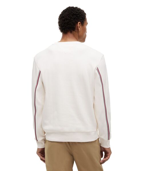 TOMMY HILFIGER(トミーヒルフィガー)の「クルーネックスウェットシャツ(スウェット・メンズ・マルチ/ホワイト・LARGE/MEDIUM/SMALL/X-LARGE)」の3枚目の写真