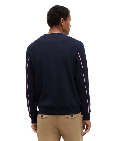 TOMMY HILFIGER(トミーヒルフィガー)の「クルーネックスウェットシャツ(スウェット・メンズ・マルチ/ホワイト・LARGE/MEDIUM/SMALL/X-LARGE)」の8枚目の写真