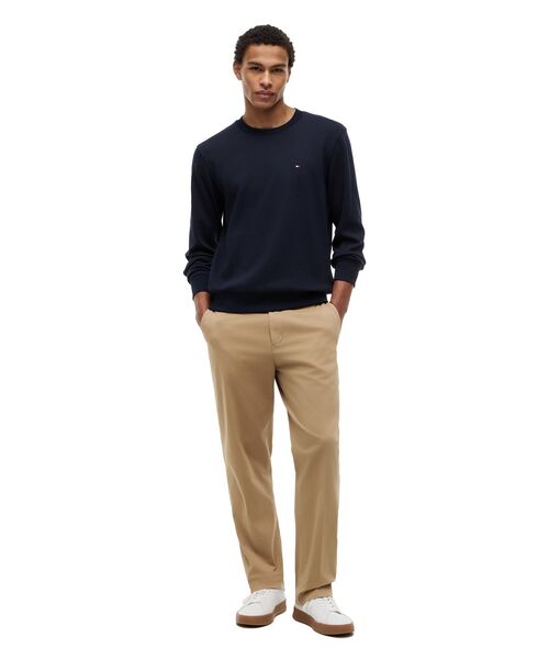 TOMMY HILFIGER(トミーヒルフィガー)の「クルーネックスウェットシャツ(スウェット・メンズ・マルチ/ホワイト・LARGE/MEDIUM/SMALL/X-LARGE)」の9枚目の写真