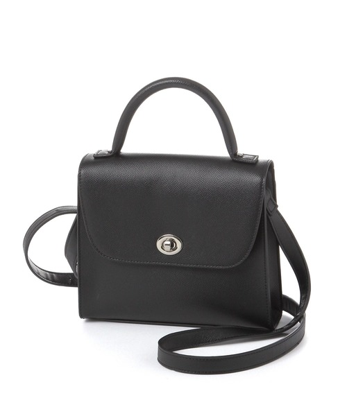 LAKOLE(ラコレ)の「ワンハンドルメタルミニショルダーバッグ / 637990(ショルダーバッグ・メンズ・ブラック・FREE)」の2枚目の写真