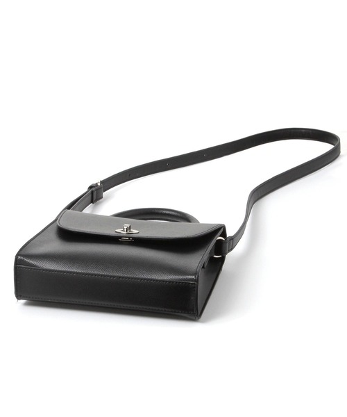 LAKOLE(ラコレ)の「ワンハンドルメタルミニショルダーバッグ / 637990(ショルダーバッグ・メンズ・ブラック・FREE)」の7枚目の写真