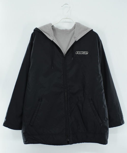 NIKE（ナイキ）の「【USED】Y2K NIKE リバーシブル ナイロン トラックジャケット（ナイロンジャケット・メンズ・ブラック・LARGE）」の9枚目の写真