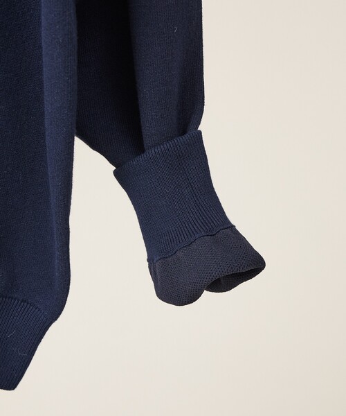 ABAHOUSE GRAY（アバハウスグレイ）の「スウェットライク ロゴニット プルオーバー（ニット/セーター・メンズ・グレー/ネイビー/ライトグレー・46/48）」の4枚目の写真