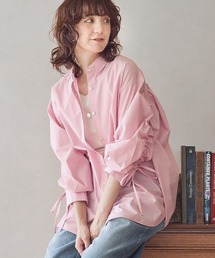 AMERICAN HOLIC（アメリカンホリック）の「【WEB限定】イージーケアバックギャザーリボンシャツ（シャツ/ブラウス）」