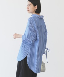 AMERICAN HOLIC | 【WEB限定】イージーケアバックギャザーリボンシャツ(シャツ/ブラウス)