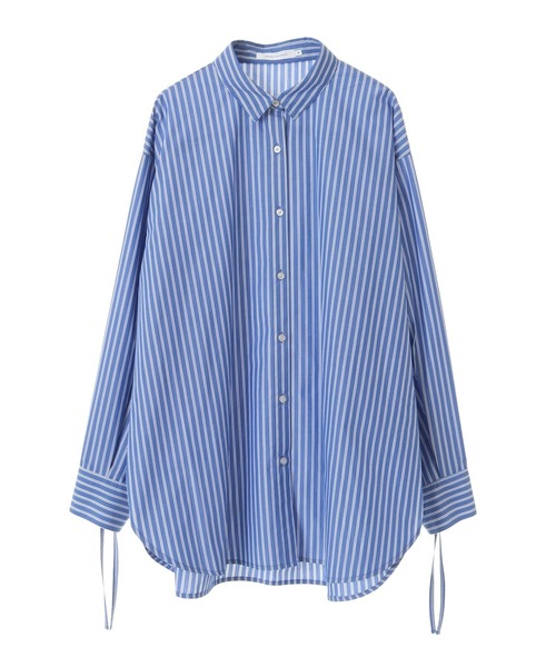 AMERICAN HOLIC（アメリカンホリック）の「【WEB限定】イージーケアバックギャザーリボンシャツ（シャツ/ブラウス・レディース・グリーン系その他3/ピンク系その他/ブルー系その他7/イエロー系その他2・M/L）」の10枚目の写真