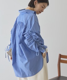 AMERICAN HOLIC（アメリカンホリック）の「【WEB限定】イージーケアバックギャザーリボンシャツ（シャツ/ブラウス）」