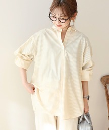AMERICAN HOLIC（アメリカンホリック）の「【WEB限定】イージーケアバックギャザーリボンシャツ（シャツ/ブラウス）」